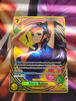 1x Nico Robin EB03-055 SP Heroines Edition Alt Art NM English One Piece TCG! - Image 1