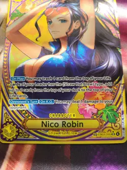 1x Nico Robin EB03-055 SP Heroines Edition Alt Art NM English One Piece TCG! - Image 3