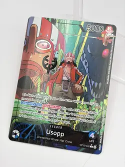 One Piece Usopp Alt Art Leader OP10-042 - Royal Blood Series NM/M ENGLISH - Image 3