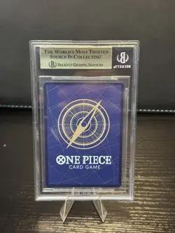 One Piece Franky Promo 2022 ST01-010 25th Anniversary Japanese Beckett 10 - Image 2