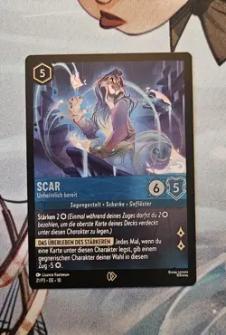Disney Lorcana Promo I Scar - Unheimlich bereit (21/P3) | DE | NM | - Image 1