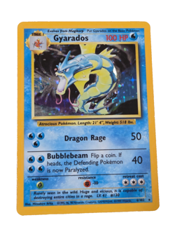 Gyarados 6/102 Holo Rare Base Set Pokemon Trading Card Water Wizard 1999 - Image 1