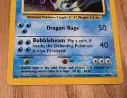 Gyarados 6/102 Holo Rare Base Set Pokemon Trading Card Water Wizard 1999 - Image 2
