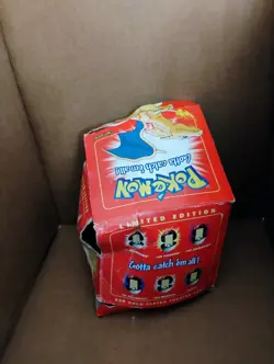23K Gold Plated CHARIZARD Trading Card 1999 Burger King Pokemon Ball Red Sealed - Image 4