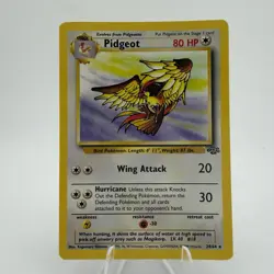 Pokemon TCG Pidgeot Jungle Card 24/64 Unlimited Non-Holo Rare Vintage Card WOTC - Image 1