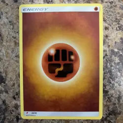 Pokemon Trading Card Game TCG Fighting Energy 2017 - Image 1