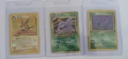 Lot Of Rare Vintage Pokemon Cards (10) - Image 3