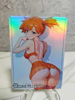 Misty Trading Card Waifu Goddess Story Anime Girl holo Karte Manga Full Art - Image 1
