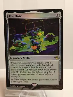 The Ooze 177 Teenage Mutant Ninja Turtles Foil R NM MTG Card SEALED - Image 1