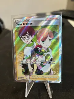 Pokemon TCG Gym Trainer Shining Fates 068/072 Holo Ultra Rare Card Near Mint NM - Image 1