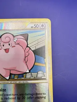 ⚡Clefairy 60/123 Reverse Holo Pokemon Card 2010 HeartGold SoulSilver LP - Image 4