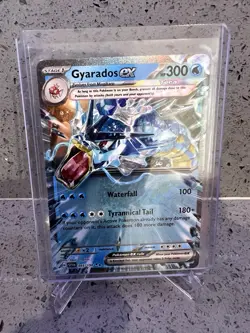Pokemon TCG Gyarados EX Double Rare Holo Card 45/198 Scarlet & Violet Base Set - Image 1