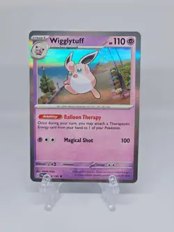 084/193 WIGGLYTUFF | RARE HOLO | PALDEA EVOLVED POKEMON CARD - Image 1