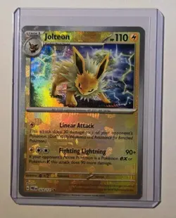 [MISPRINT ERROR] Jolteon 029/131 Prismatic Evolutions Pokeball Reverse Holo Card - Image 1
