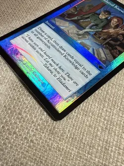 MTG Vintage 2000 FOIL Accumulated Knowledge Nemesis Magic the Gathering Card LP - Image 3