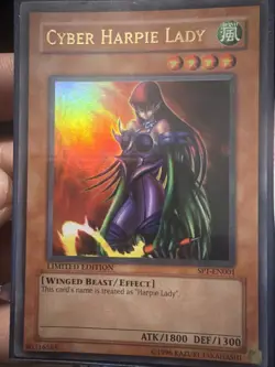 Cyber Harpie Lady SP1-EN001 Sneak Peek Participation Cards: Series 1 Limited... - Image 1