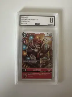 Guilmon BT19-007 Alt Art - Special Booster 2.5 - UCZ 8 Graded Digimon Card TCG - Image 1