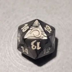 Magic the Gathering Premium Deck Series Slivers 2009 Spindown D20 Dice - Image 1