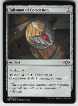 Talisman of Conviction U Modern Horizons 230 MTG - Image 1