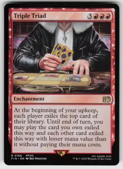 Triple Triad R FINAL FANTASY 166 MTG - Image 1