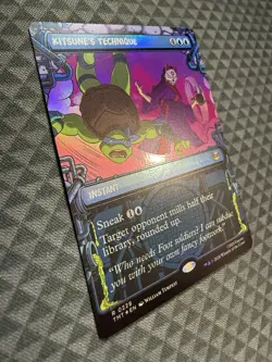 MTG Kitsune’s Technique #0229 Foil Showcase R Teenage Mutant Ninja Turtles (TMT) - Image 2