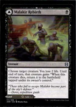 Malakir Rebirth Zendikar Rising Regular - Image 1