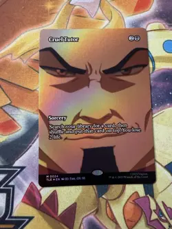 Foil Cruel Tutor Borderless M MTG Avatar 0024 TLE English - Image 1