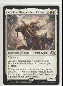 Adeline, Resplendent Cathar (Anime) #57 - Foundations Jumpstart - Normal - Rare - Image 1