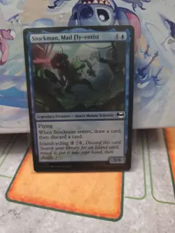 Stockman, Mad Fly-entist (Foil) 0054 - TMT Teenage Mutant Ninja Turtles MTG NM/M - Image 1