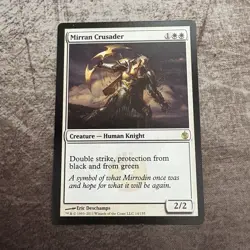 Mirran Crusader - Mirrodin Besieged - MTG Magic the Gathering - LP - Image 1