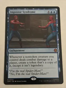 x1 Impostor Syndrome SPM Spider-Man MTG 34 M/NM 1x - Image 1