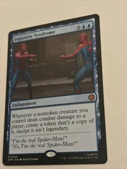 x1 Impostor Syndrome SPM Spider-Man MTG 34 M/NM 1x - Image 2