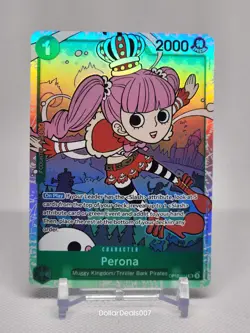 One Piece CCG Perona 034 SR Legacy of the Master OP12 - Image 1