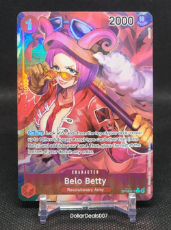 One Piece CCG Belo Betty 015 Alternate Art Awakening of the New Era OP05 - Image 1