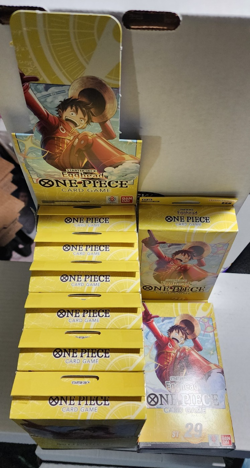 One Piece Tcg Egghead Starter Decks [ST29] English Version Lot Of 8 New & Sealed - Image 2