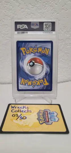 Pokemon Eevee EX TCG Prismatic Evolutions Illustration Card 167/131 PSA 9 - Image 2
