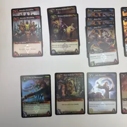 World Of Warcraft TCG Promo Foil Lot 20 Cards NEAR MINT - Image 2