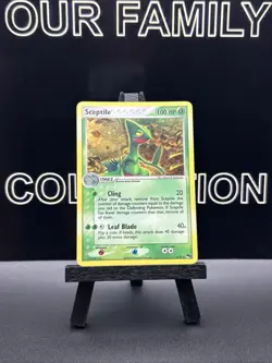 Sceptile 4/17 Pop Series 1 Promo Holo Pokemon Card - Image 1
