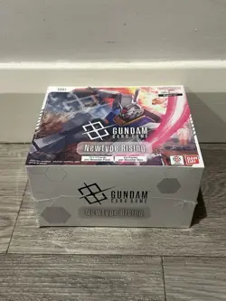 Gundam Card Game Newtype Rising GD01 Booster Box - English New & Sealed - Image 1