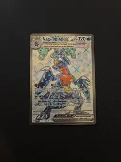 Pokemon Garchomp EX Holo Ultra Rare Card 219/182 Sv04: Paradox Rift - Image 1