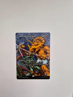 MTG: Teenage Mutant Ninja Turtles - Silverclad Ferocidons #9 - Borderless - Image 1