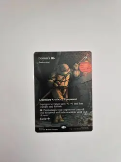 MTG: Teenage Mutant Ninja Turtles - Donnie's Bo - Shadowspear #17 - Borderless - Image 1