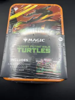 Magic: The Gathering Teenage Mutant Ninja Turtles Tin [Michelangelo] 3 Boosters - Image 1