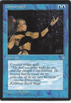 Counterspell *Common* Magic MtG x1 Ice Age SP - Image 1