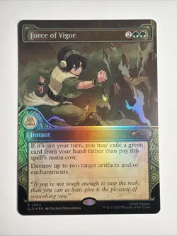 Force of Vigor (Rainbow Foil) Secret Lair Drop Foil - Image 1