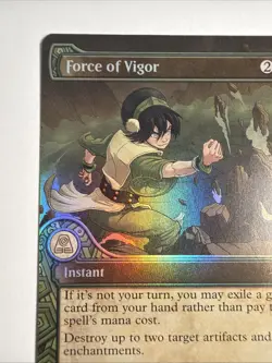 Force of Vigor (Rainbow Foil) Secret Lair Drop Foil - Image 2