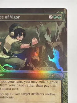 Force of Vigor (Rainbow Foil) Secret Lair Drop Foil - Image 3