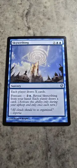 Skyscribing Commander 2013 Regular Sorcery Uncommon MTG NM - Image 1