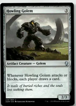Howling Golem, Dominaria #218 MTG - Image 1