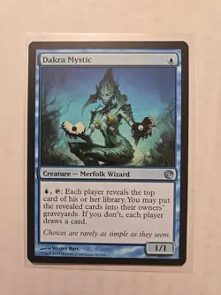 Dakra Mystic - Journey Into Nyx - LP - Uncommon - Creature - MTG - Image 1